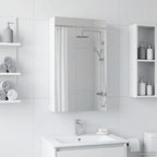 Armario con espejo de baño con estante 30 x 10,5 x 50 cm