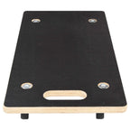 Carro de Transporte 6 pcs Gris Madera contrachapada