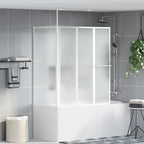 Mampara de baño Esmerilado 120 x 70 x 137 cm Aluminio