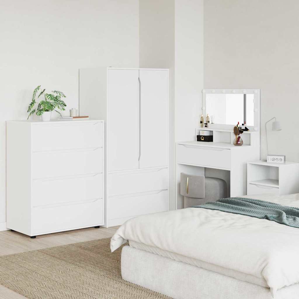 Concrete Grey Storage Cabinet 40 x 48 x 105 cm