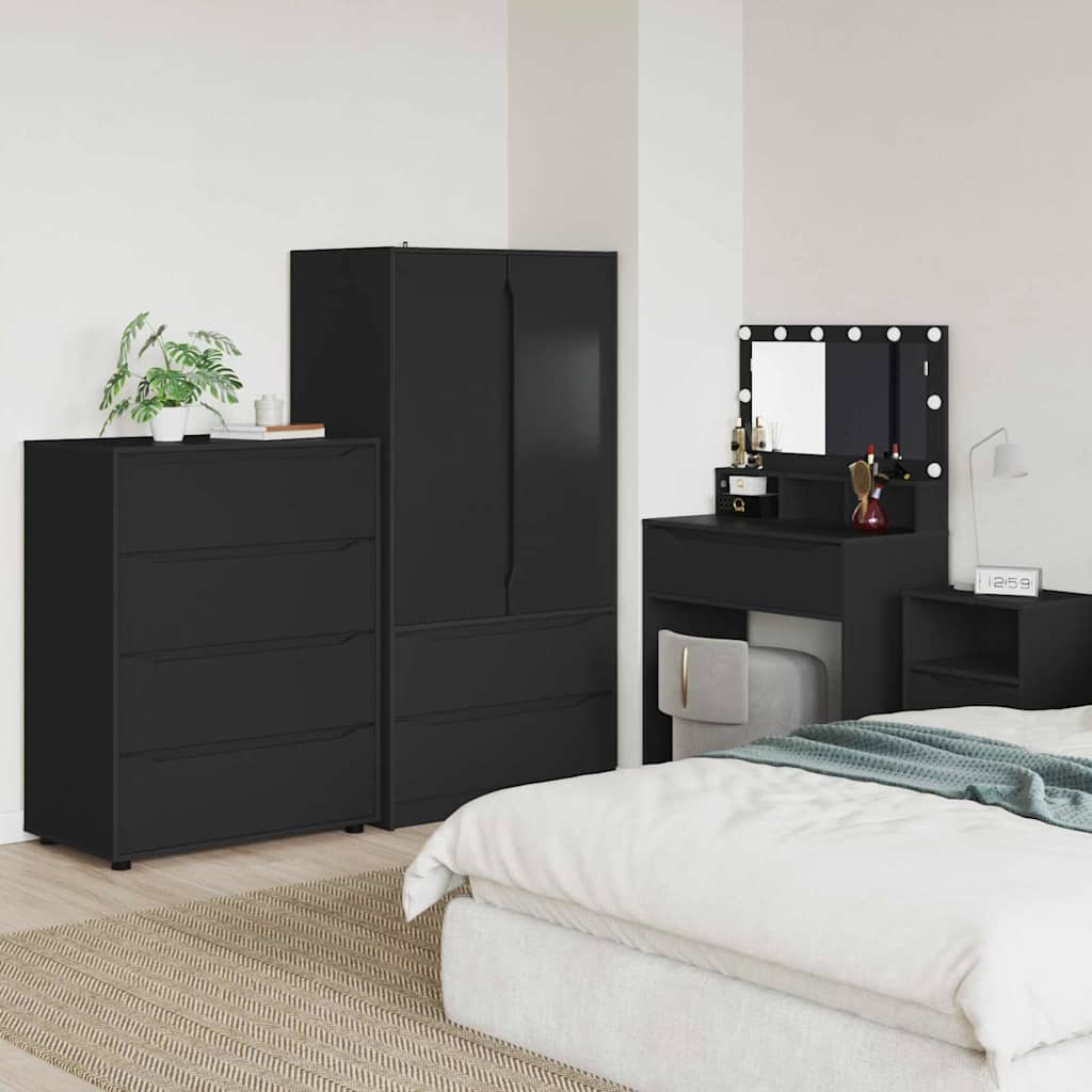 Concrete Grey Storage Cabinet 40 x 48 x 105 cm