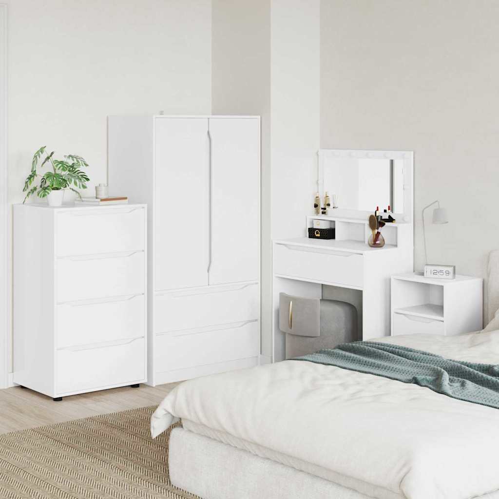 Concrete Grey Storage Cabinet 40 x 48 x 105 cm