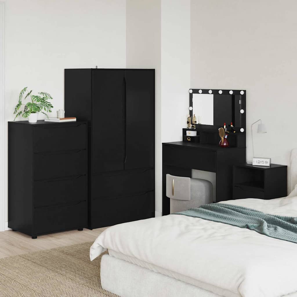 Concrete Grey Storage Cabinet 40 x 48 x 105 cm