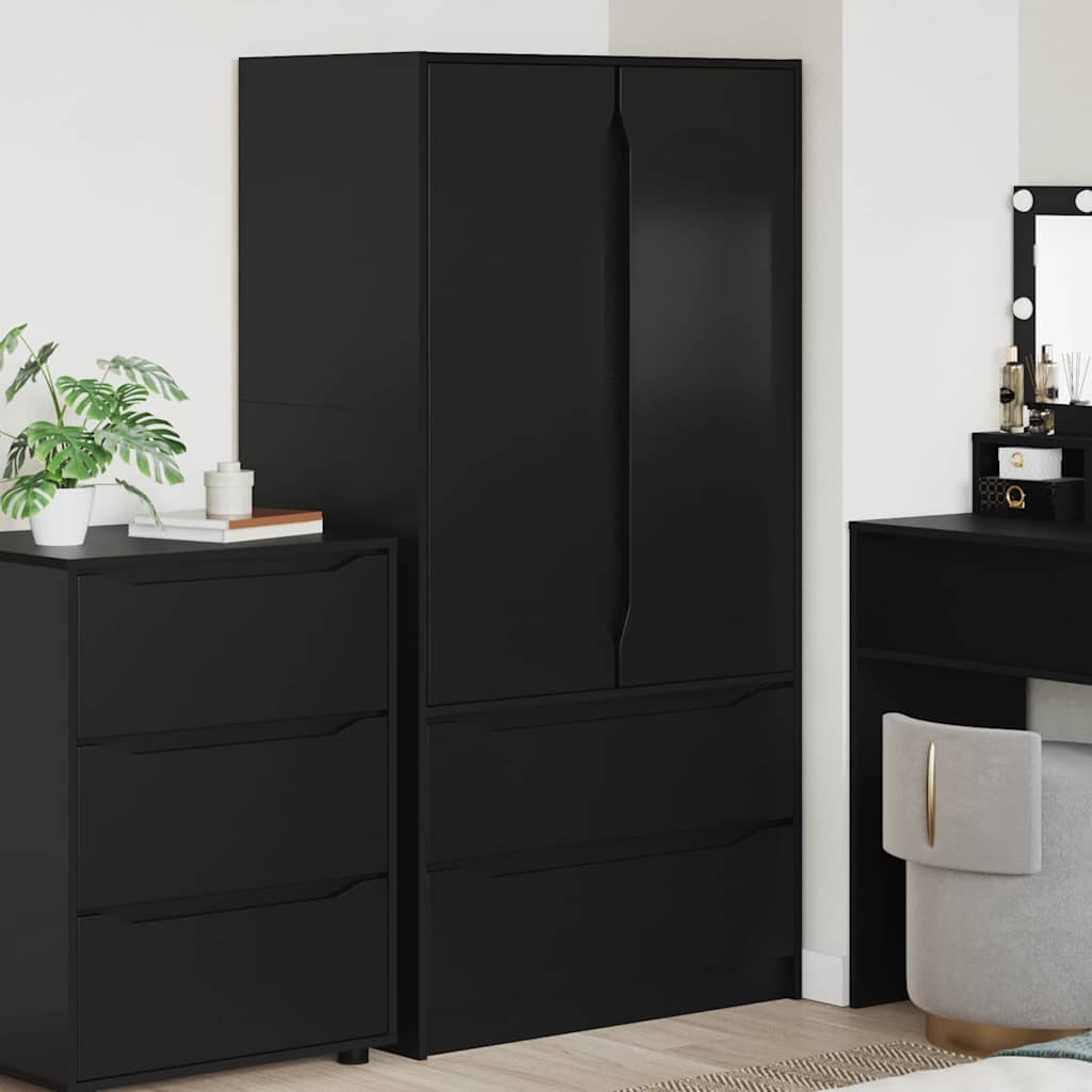 Armario Alto Brillo 79,5 x 49 x 156 cm Madera de ingeniería
