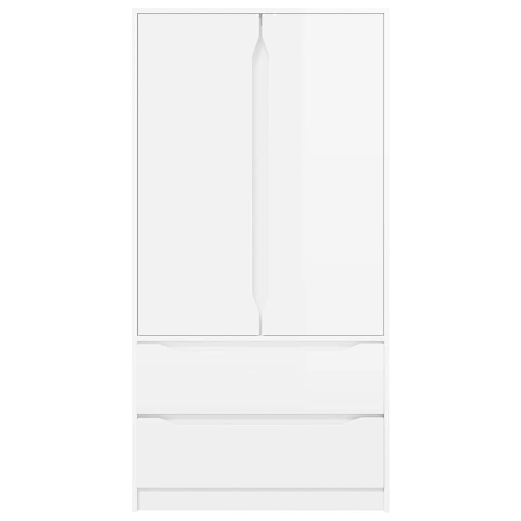 Armario Alto Brillo 79,5 x 49 x 156 cm Madera de ingeniería