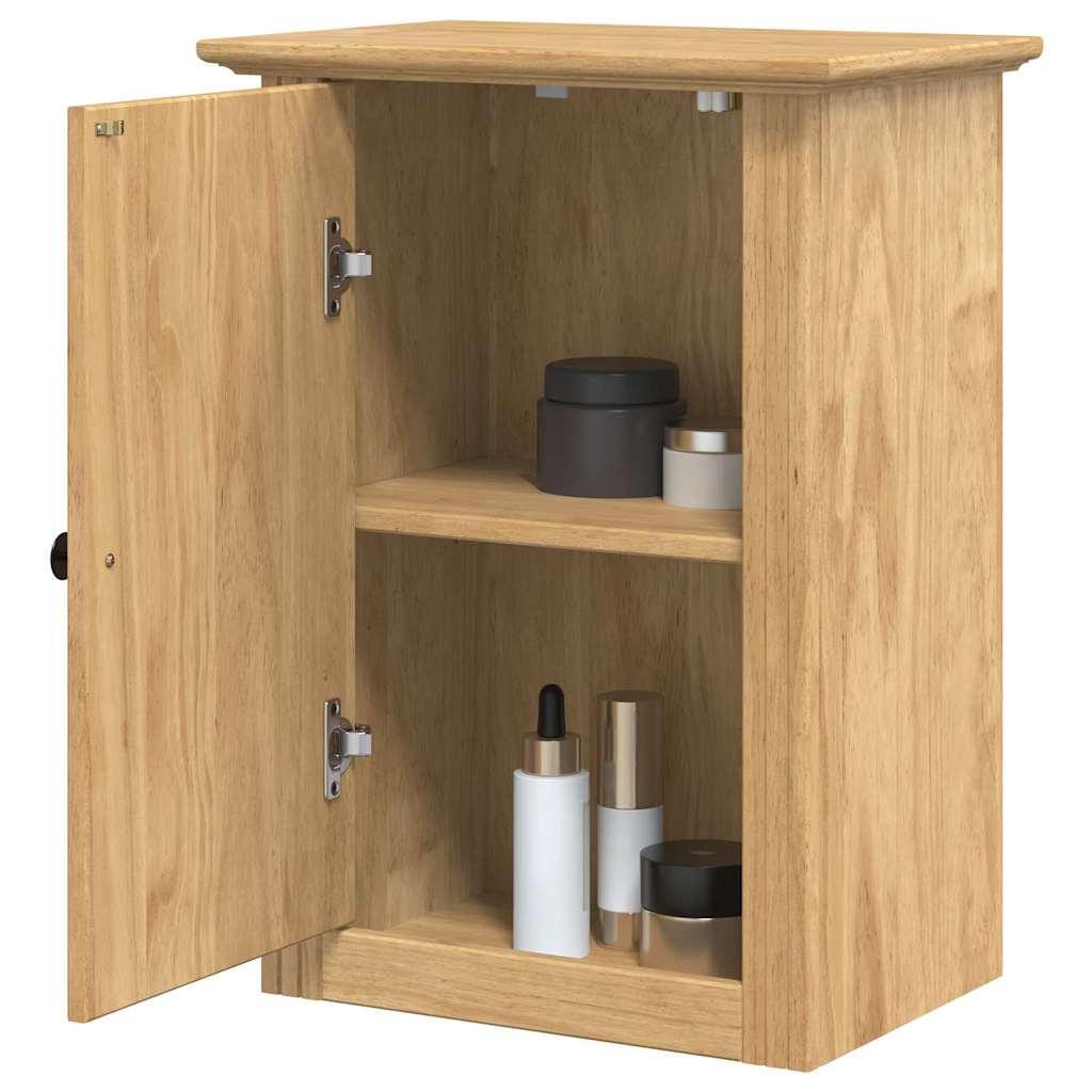Gabinete de pared para baño BODO Marrón miel 44 x 30 x 60 cm
