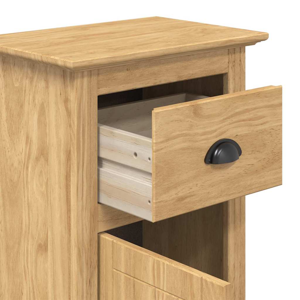 Gabinete de Baño con cajón BODO Marrón miel 44 x 30 x 90 cm