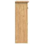 Gabinete de Baño con cajón BODO Marrón miel 44 x 30 x 90 cm
