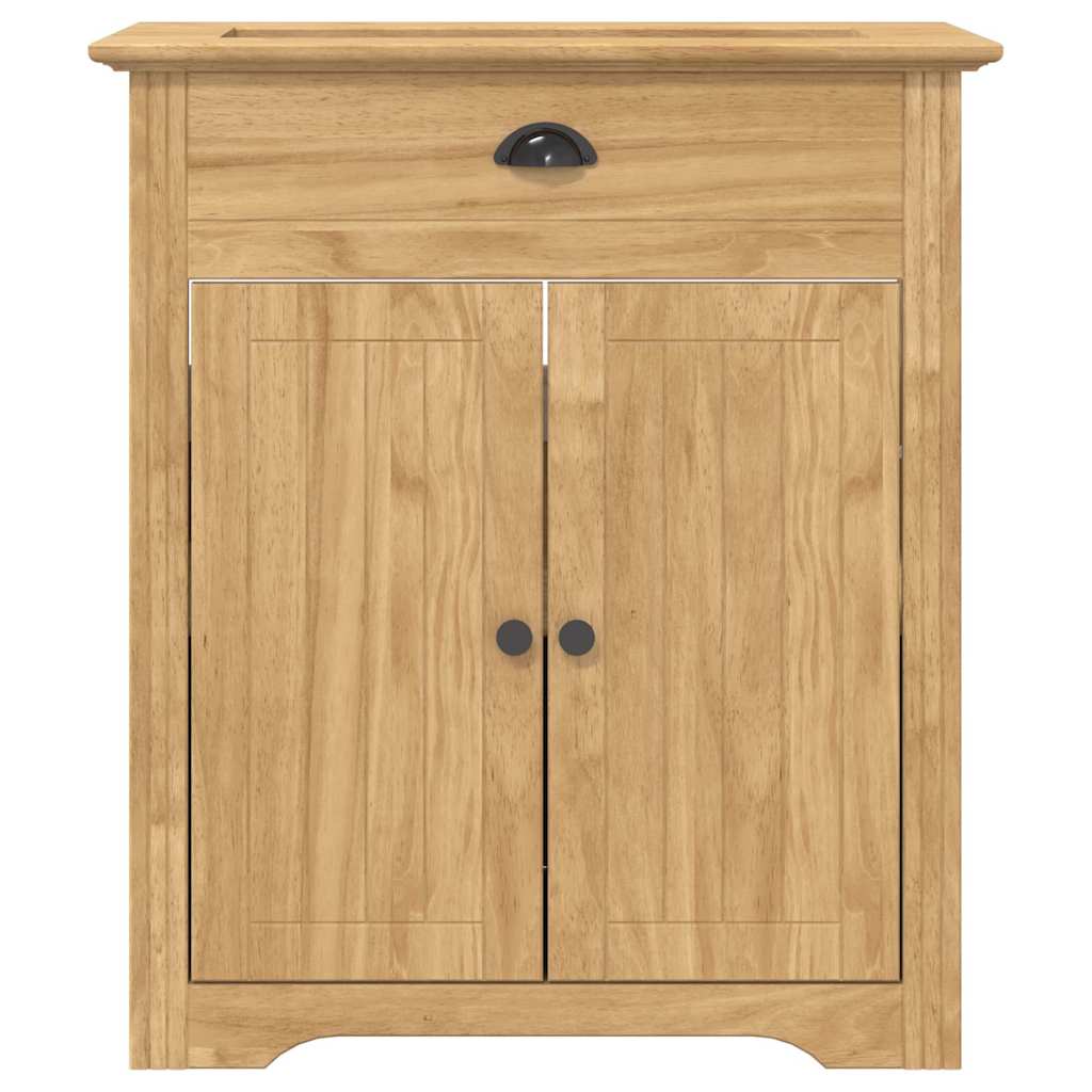Gabinete de Baño con puerta BODO Marrón miel 70 x 35 x 80 cm