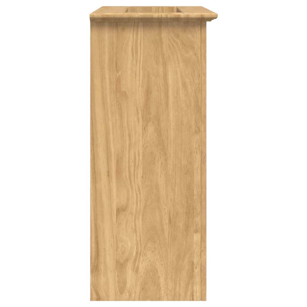 Gabinete de Baño con puerta BODO Marrón miel 70 x 35 x 80 cm