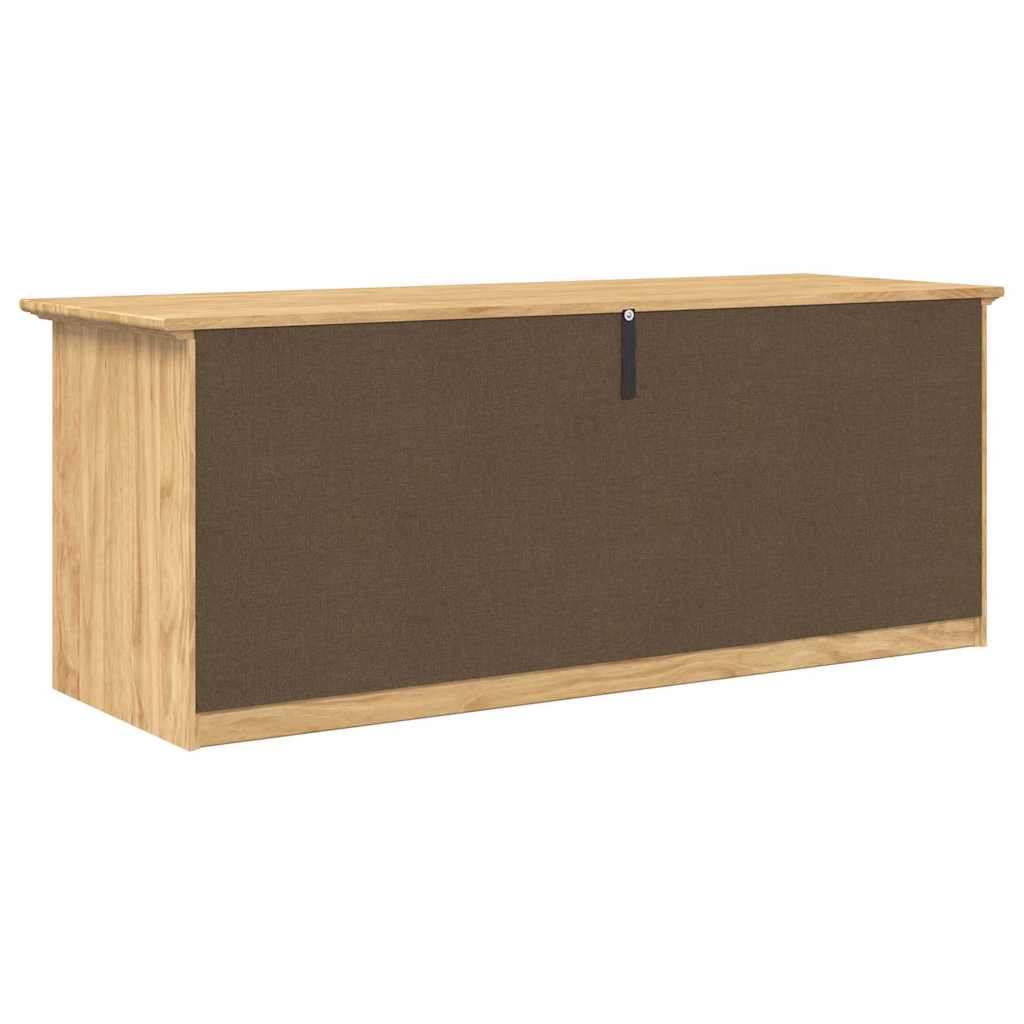 Banco de pasillo con cajón BODO Marrón miel 118 x 40 x 50 cm