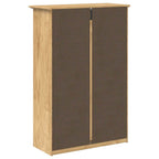 Zapatero BODO Marrón miel 80 x 35 x 118 cm Madera contrachapada