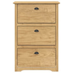 Zapatero BODO Marrón miel 80 x 35 x 118 cm Madera contrachapada