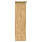 Zapatero BODO Marrón miel 80 x 35 x 118 cm Madera contrachapada