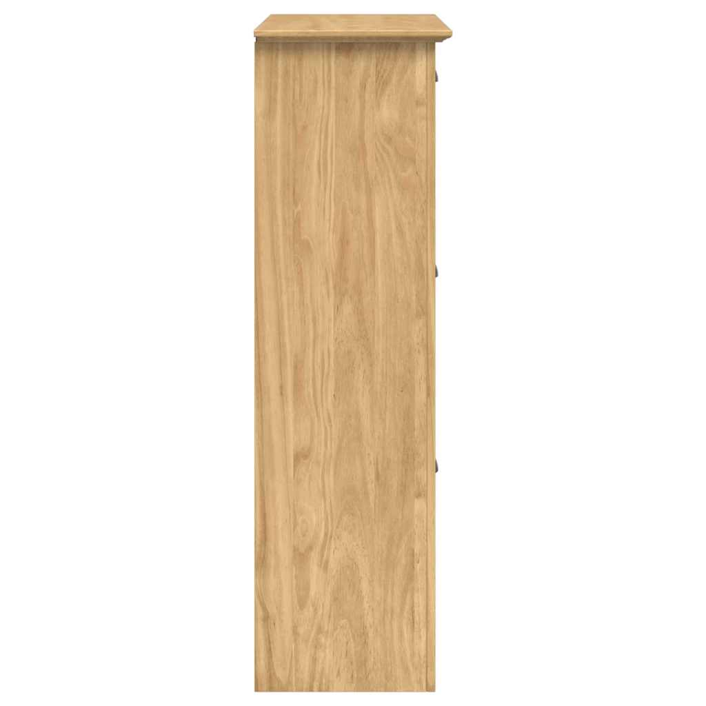 Zapatero BODO Marrón miel 80 x 35 x 118 cm Madera contrachapada