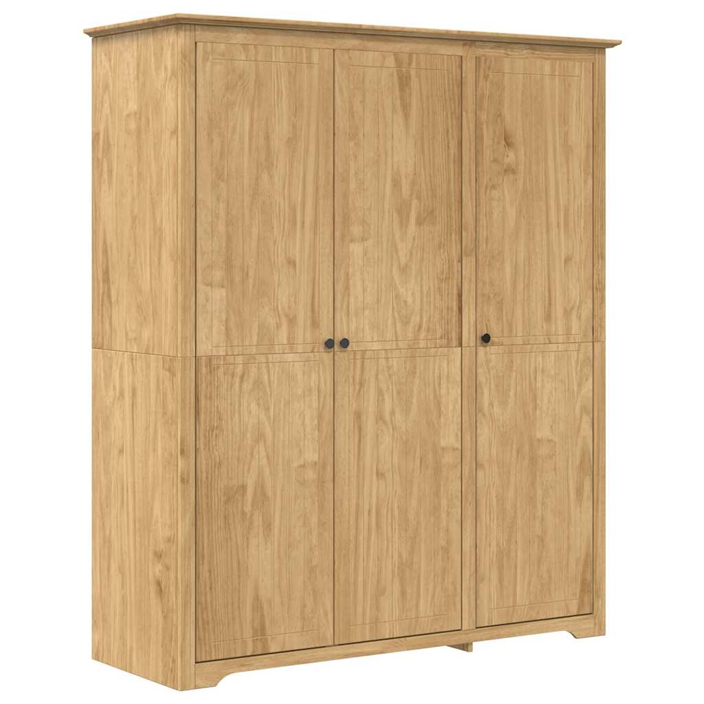 Armario con almacenamiento BODO Marrón miel 146 x 53,5 x 173 cm