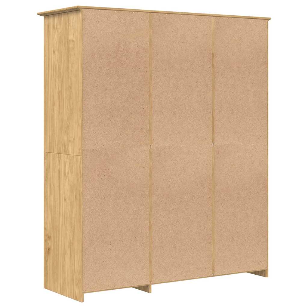 Armario con almacenamiento BODO Marrón miel 146 x 53,5 x 173 cm