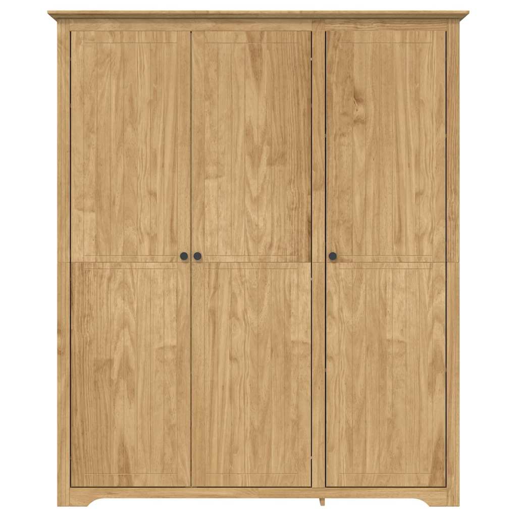 Armario con almacenamiento BODO Marrón miel 146 x 53,5 x 173 cm