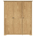 Armario con almacenamiento BODO Marrón miel 146 x 53,5 x 173 cm