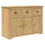 Vitrina con cajón BODO Marrón miel 115,5 x 44 x 80 cm