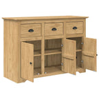 Vitrina con cajón BODO Marrón miel 115,5 x 44 x 80 cm