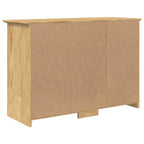Vitrina con cajón BODO Marrón miel 115,5 x 44 x 80 cm