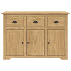 Vitrina con cajón BODO Marrón miel 115,5 x 44 x 80 cm
