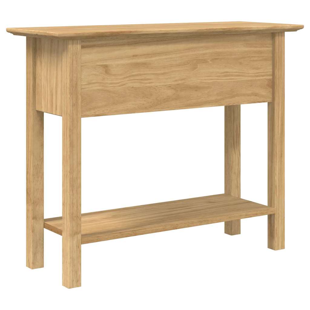 Mesa Consola con cajón BODO Marrón miel 91 x 34.7 x 74 cm