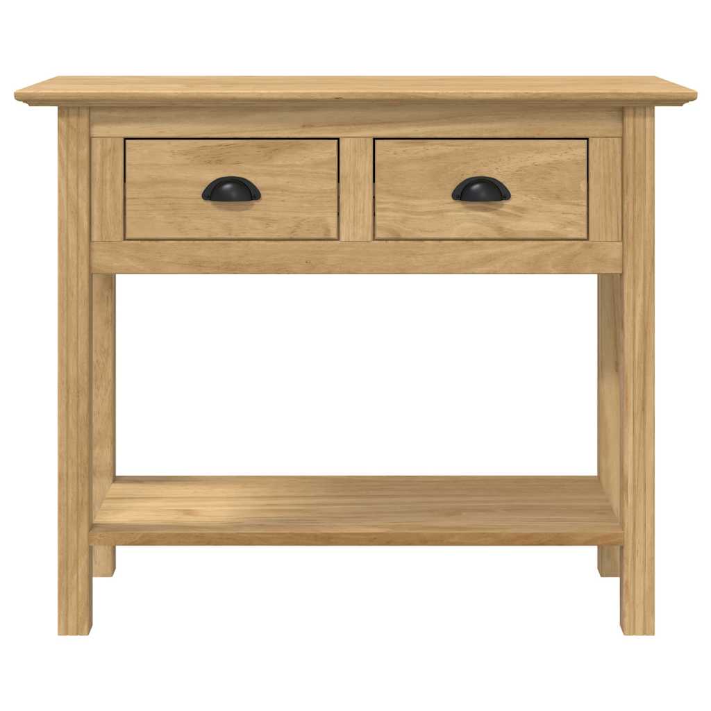 Mesa Consola con cajón BODO Marrón miel 91 x 34.7 x 74 cm