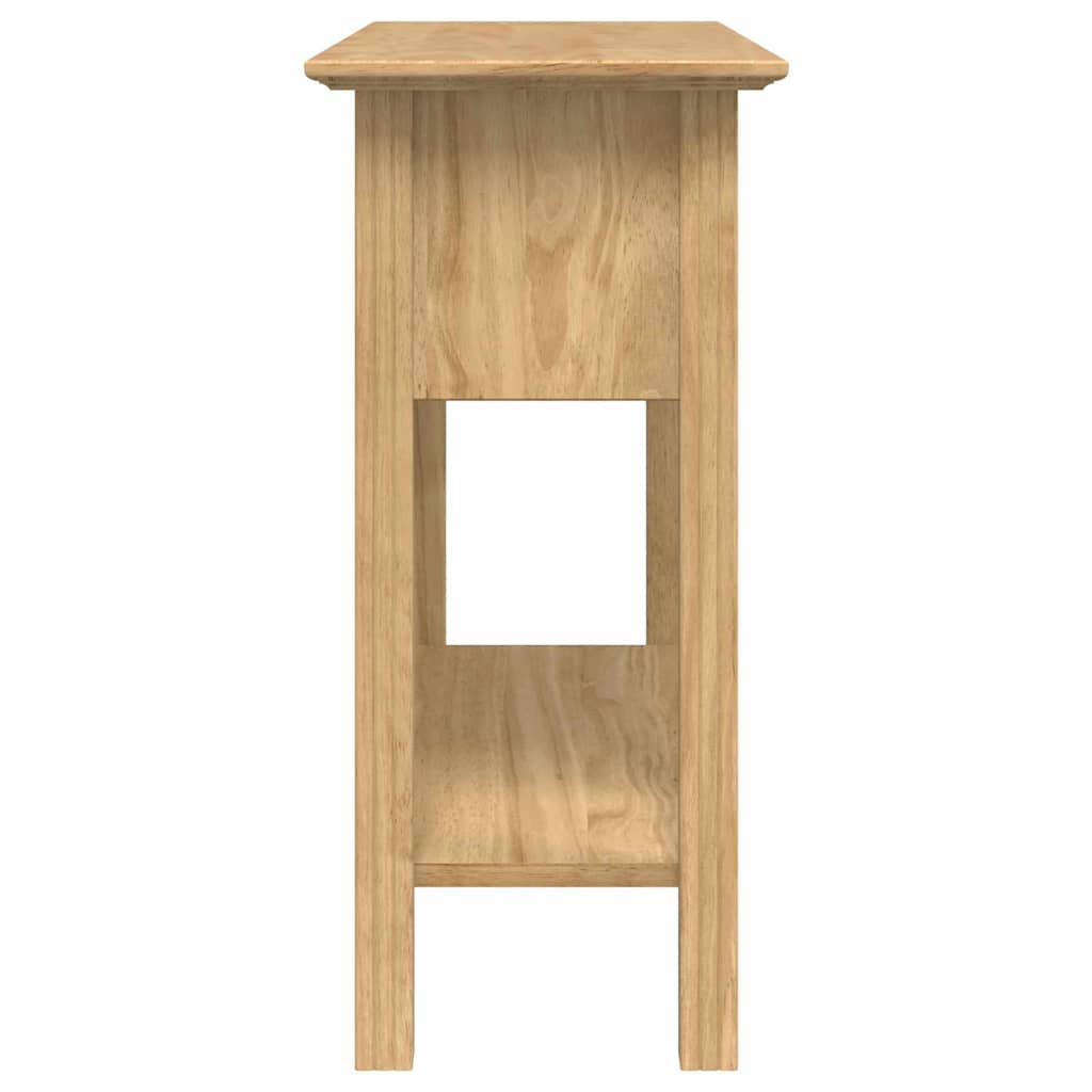 Mesa Consola con cajón BODO Marrón miel 91 x 34.7 x 74 cm