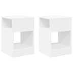 Mesa Auxiliar 2 pcs 30,5 x 30 x 45 cm Madera de ingeniería