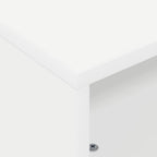 Mesa Lateral con Ruedas 50,5 x 50 x 30 cm Madera de ingeniería