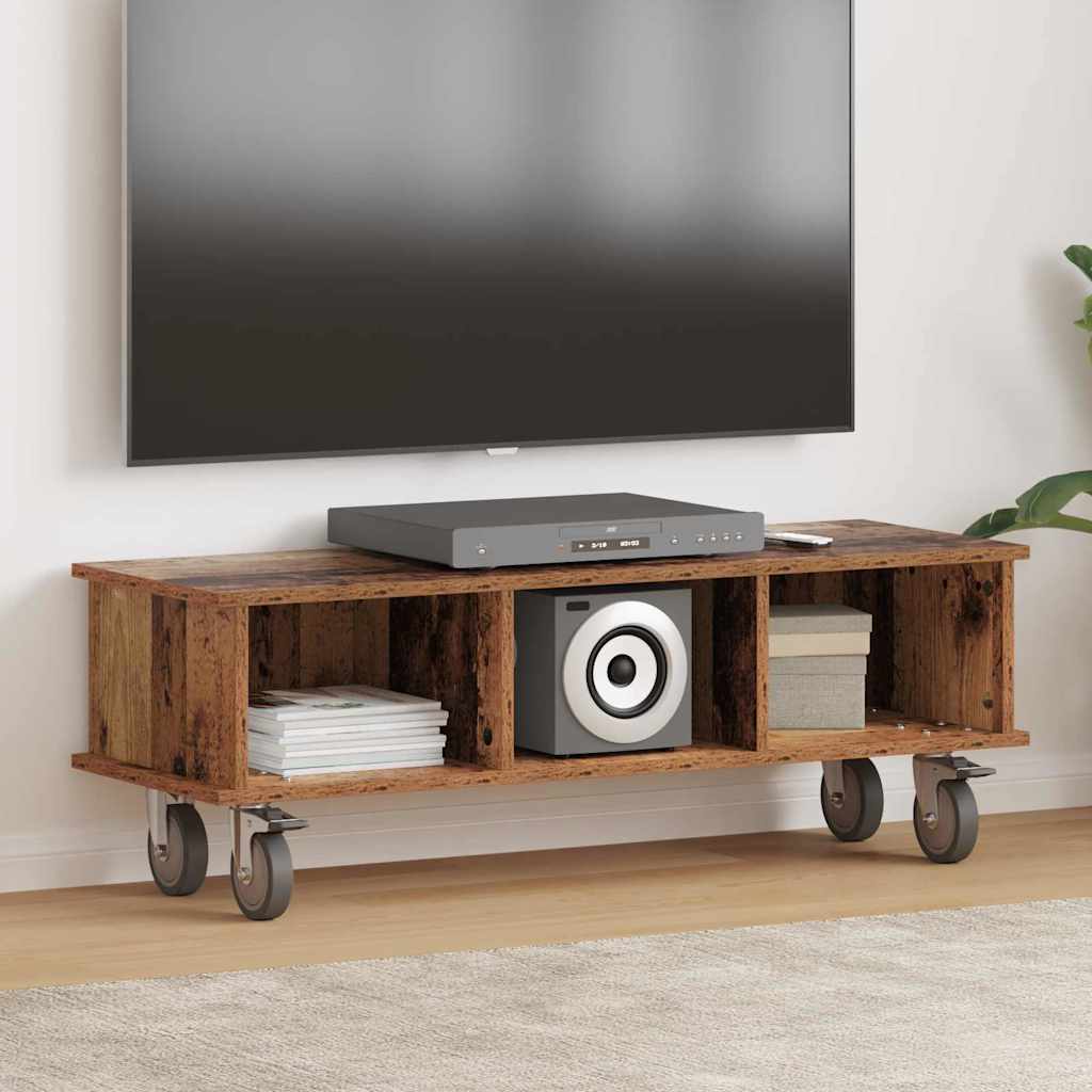Soporte de TV 100 x 35 x 35 cm Madera de ingeniería
