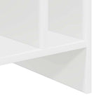 Mueble para discos de vinilo con estante 78.5 x 35 x 45 cm