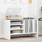 Mueble para discos de vinilo con estante 78.5 x 35 x 45 cm