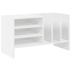 Mueble para discos de vinilo con estante 78.5 x 35 x 45 cm