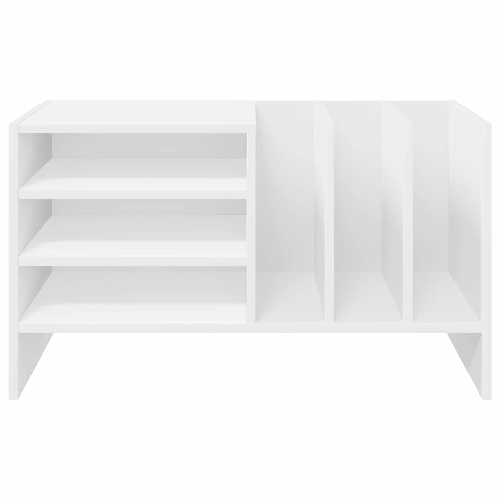 Mueble para discos de vinilo con estante 78.5 x 35 x 45 cm