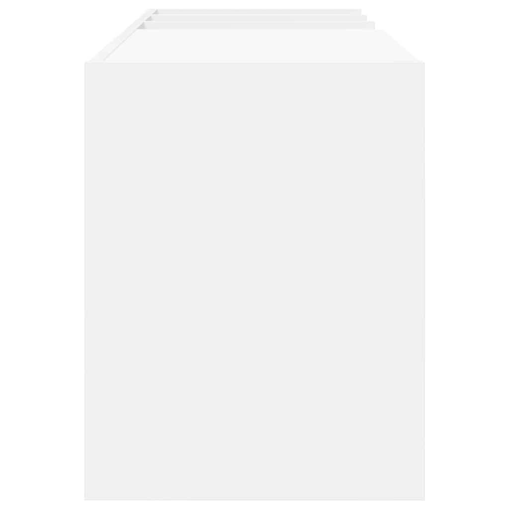Mueble para discos de vinilo con estante 78.5 x 35 x 45 cm