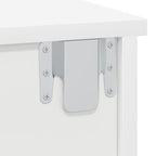 Mesita de Noche 2 pcs 40 x 31 x 15 cm Madera de ingeniería
