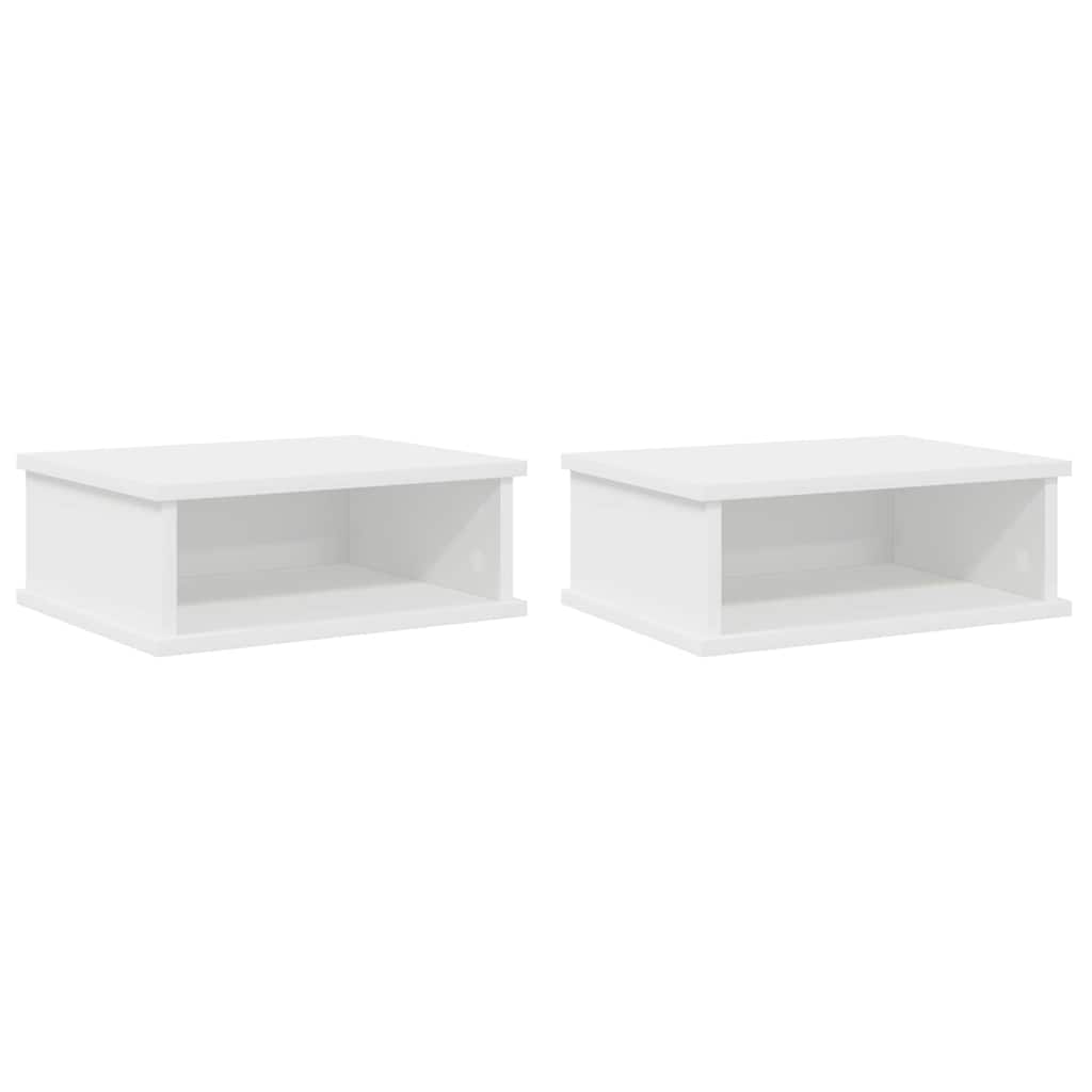 Mesita de Noche 2 pcs 40 x 31 x 15 cm Madera de ingeniería