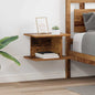 Mesita de Noche 2 pcs 40 x 30 x 25 cm Madera de ingeniería