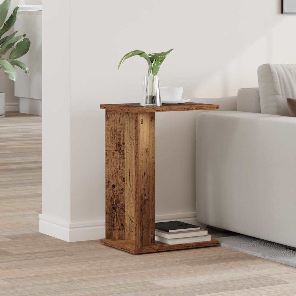 Side Table 35 x 25 x 50 cm Engineered Wood
