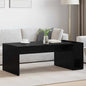 Mesa de Café Roble Negro 101,5 x 50 x 37 cm