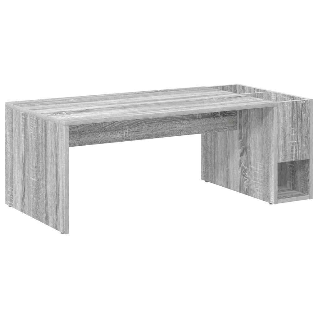 Mesa de Café Gris Sonoma 101,5 x 50 x 37 cm