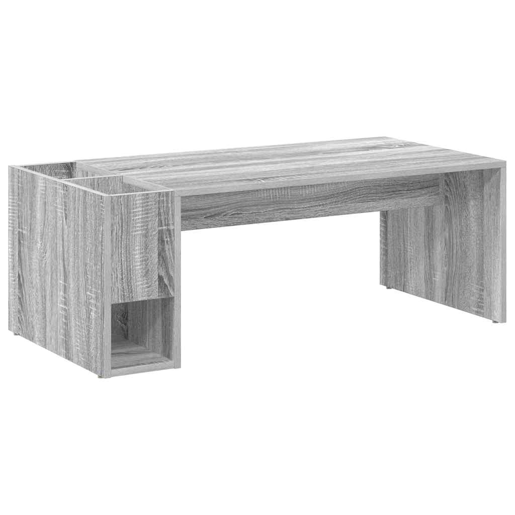 Mesa de Café Gris Sonoma 101,5 x 50 x 37 cm