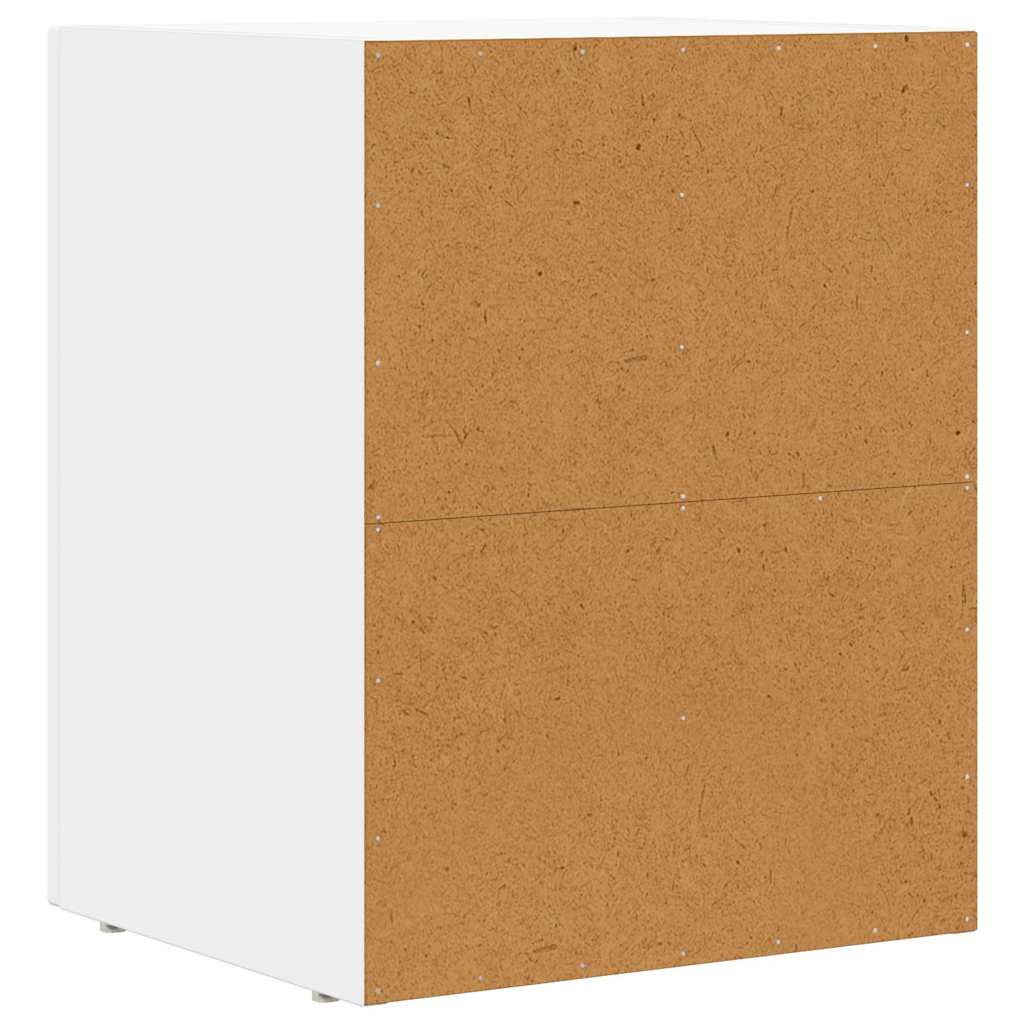 Mesita de Noche 2 pcs 40 x 35 x 50 cm Madera de ingeniería
