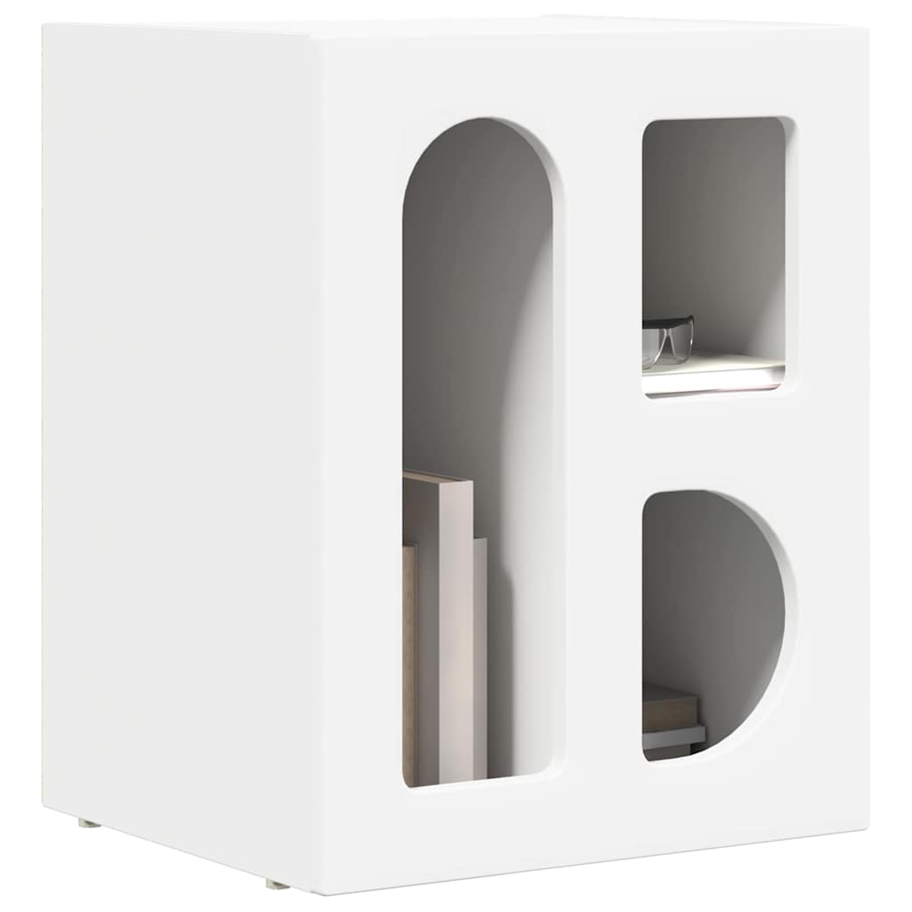 Mesita de Noche 2 pcs 40 x 35 x 50 cm Madera de ingeniería