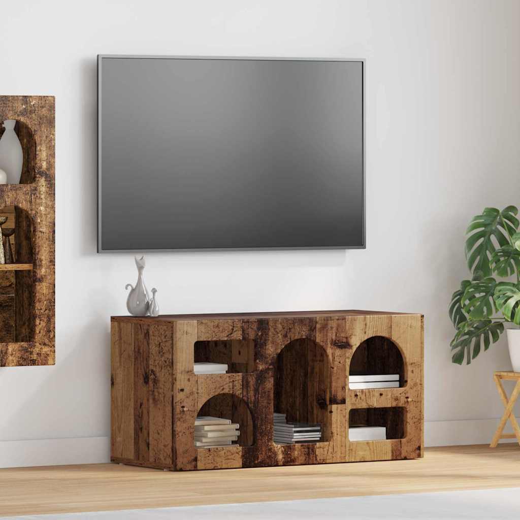 Mueble de TV 80 x 35 x 40 cm Madera de ingeniería