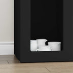 Aparador Negro 59 x 35 x 100,5 cm Madera de ingeniería