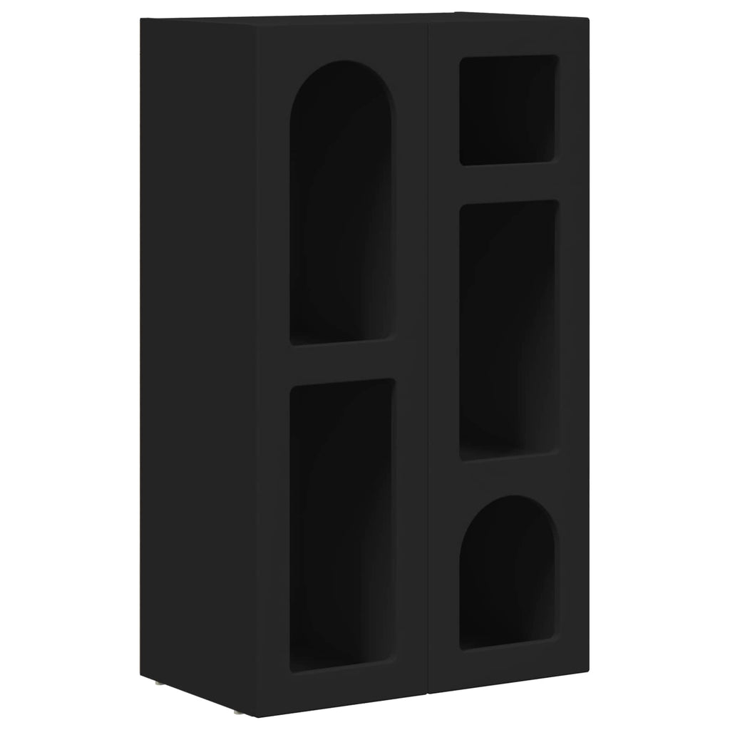 Aparador Negro 59 x 35 x 100,5 cm Madera de ingeniería